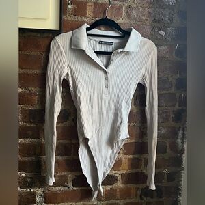Zara Ribbed Bodysuit